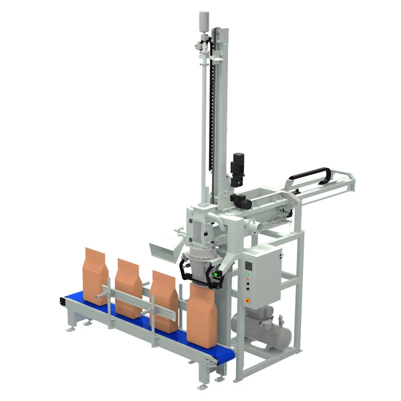 Manual gross weight bagging machine for powders - ILERFIL ABS - TMI